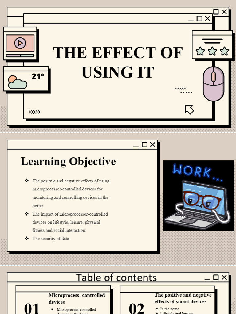 The Effect of Using IT | PDF | Internet Of Things | Computing