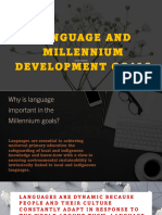 Language-Millennium-Development-Goals