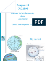 PPT Grootcirkelnavigatie Vertex en CT(2)