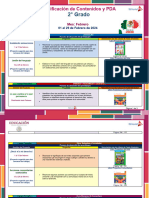 Primaria (2° Grado) ° Dosificación Febrero