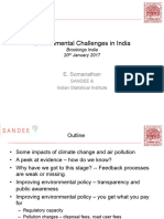 Environmental Challenges Brookings Somanathan