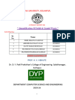 Solid and Liquid Management