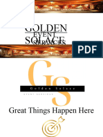Golden Solace Event Services Bid Material