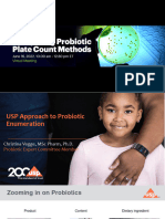 1 Usp Approach To Probiotic Enumeration Christina Vegge