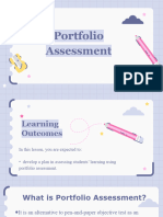 Portfolio Assessment