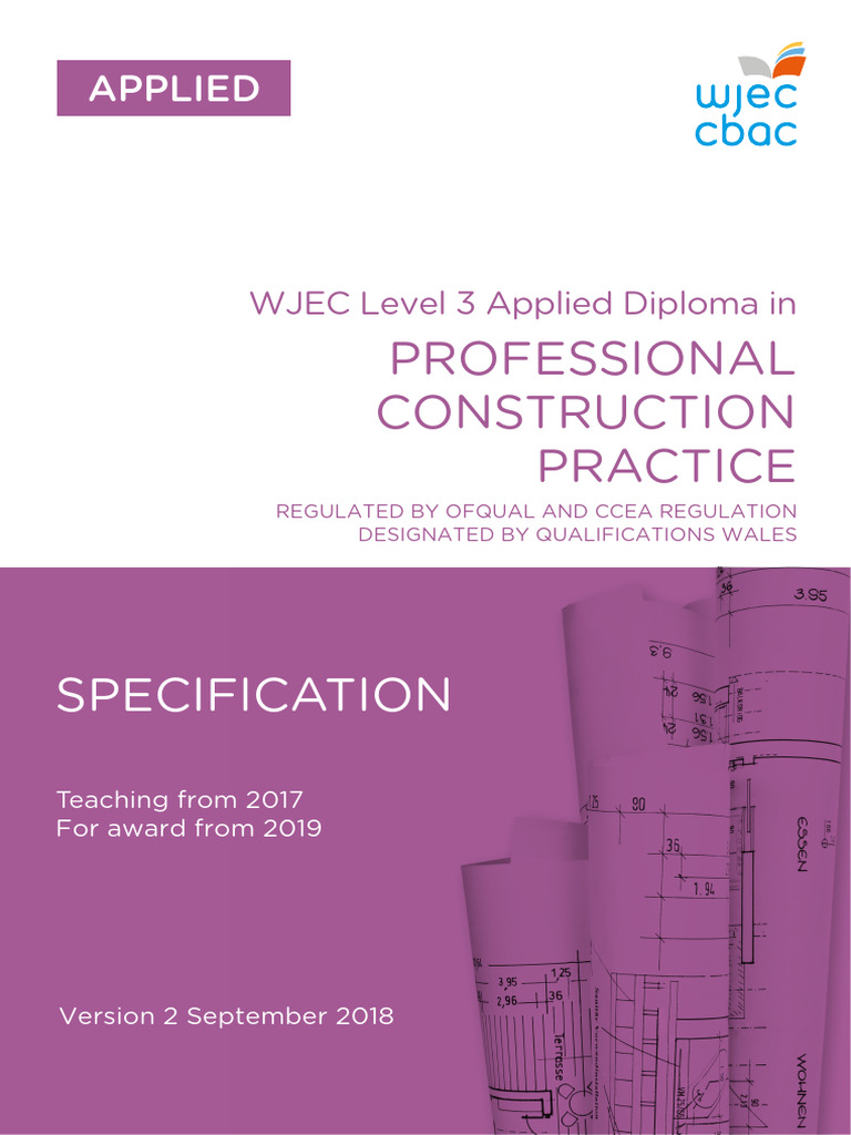 Construction Specification Pdf Educational Assessment Learning