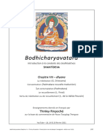 Transcription Bodhicharyavatara Chap VIII Stances 1 À 64 Par Session