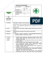 SOP 3.2.1.a Dan 3.8.1.a PENGISIAN REKAM MEDIS TERMASUK PENULISAN JIKA ADA PENANGAN NYERI