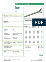 UTP - Cat5e - CCA - Francais CENTRE CABLE