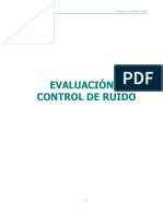 EVALUACIÓN Y CONTROL DE RUIDO