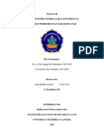 Makalah PPD - Model Pembelajaran Kontekstual