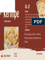Krimpe Modern Food Label 