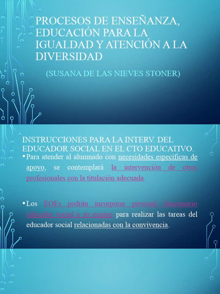 Educación Inclusiva y Diversidad en Aula | PDF