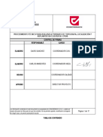 PROCEDIMIENTO TÉCNICO PARA REALIZAR ACTIVIDADES DE TOPOGRAFIA, LOCALIZACIÓN Y REPLANTEO.