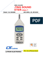 Integrating Sound Level Meter: Class 1