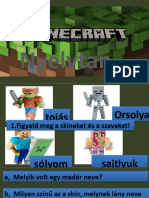 Minecraft Nyelvtan