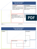 Format Lembar Kanvas Strategi Merdeka Belajar