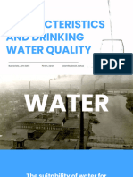 CHAPTER 4 - Water Quality & Drinking Water Characteristics