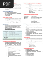 Personal Protective Equipment: Chairperson: Secretary: Members