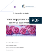 Virus Del Papiloma Humano y Cancer de Cuello Uterino.