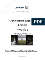 Architecture Oriented English Mod I, Students 24V1