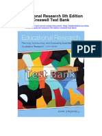 Full Educational Research 5Th Edition Creswell Test Bank PDF