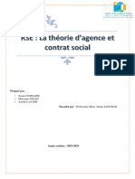 La Théorie D'agence Et Du Contrat Social