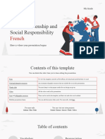 Global Citizenship and Social Responsibility - French - 9th Grade by Slidesgo