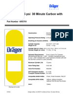 Cylinder 2216 Psi 30 Minute