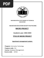 Micro Project Dma