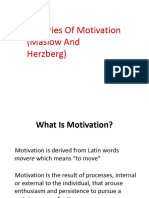 Maslow and Herzbergtheories- (1).Pptx