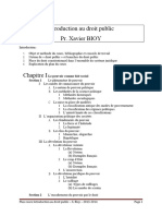 0. Plan Introduction au droit public BIOY