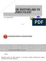 HET110 Elektrik Motorları Ve Sürücüleri - HAFTA 02 - Elektrostatik Ve Manyetizma