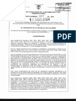 Decreto 0457 de 10 de Abril de 2024