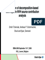 B&K source & contribution analysis