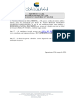 Homologação Das Inscrições Jaguaretama Gerais