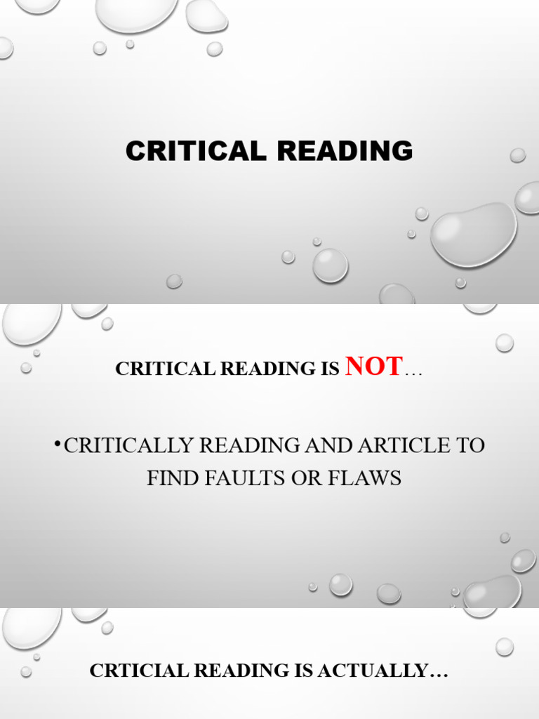 Els107 Critical Reading Pdf