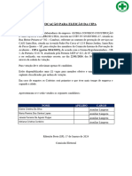 Convocação para Eleição Da Cipa 2024