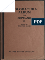 Album P Soprano Coloratura E. Marzo