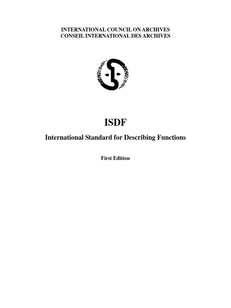 Ica Isdf | PDF | Information | Records Management