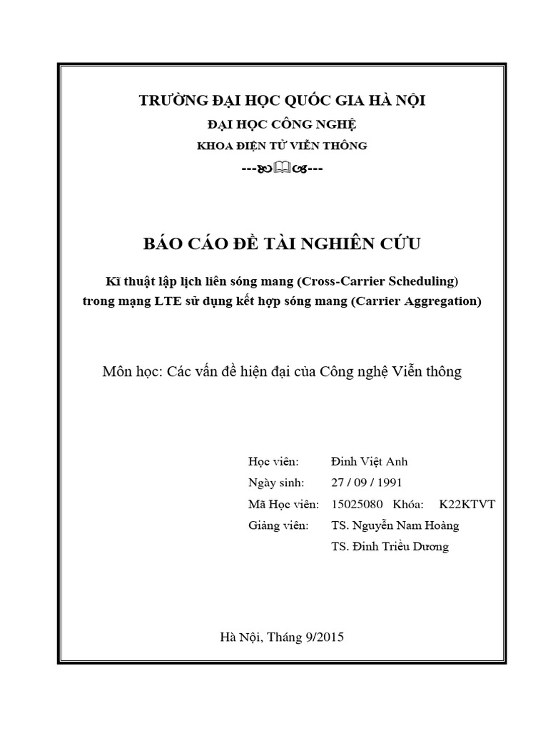 LTE Report | PDF