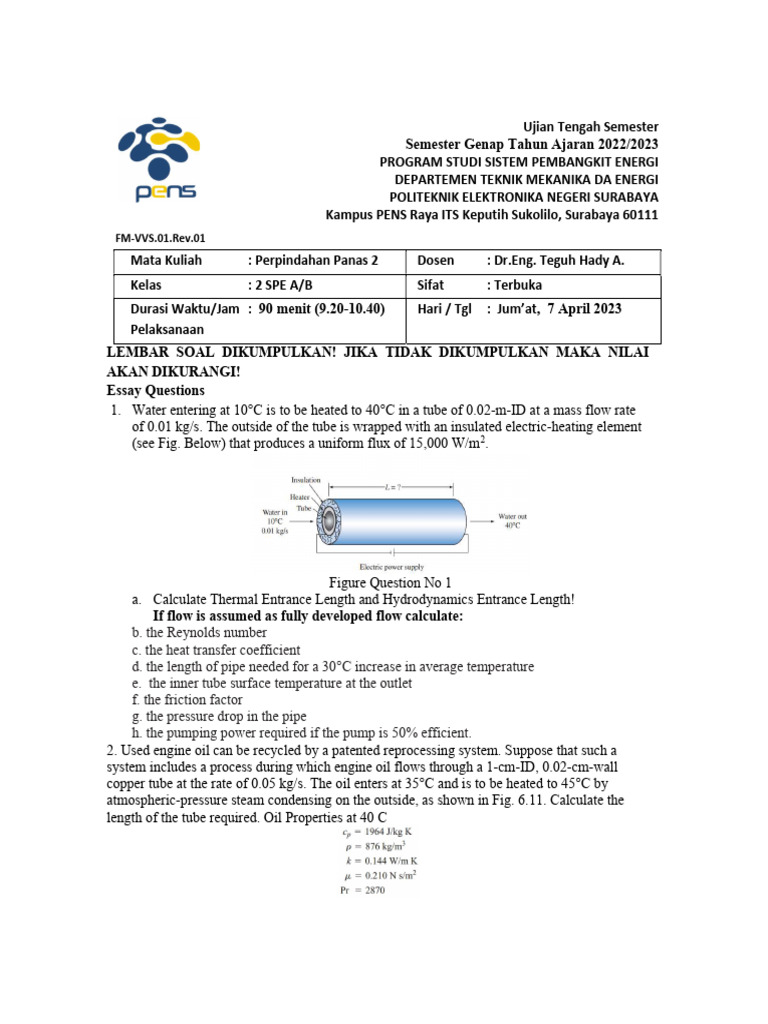 Uts Perpan 2 Pdf Boundary Layer Mechanics