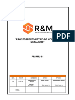 PR-RML-61 Procedimiento Retiro Moldaje v1