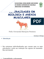 Aula miologia veterinária