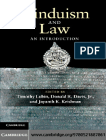 Davis, Donald Richard - Krishnan, Jayanth - Lubin, Timothy - Hinduism and Law An Introduction-Cambridge University Press (2010)