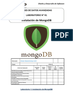 Lab01-BDAV - Instalación MongoDB