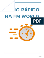 INICIO RÁPIDO NA FM WORLD 2024 v2