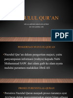 Materi Nuzulul Qur'An
