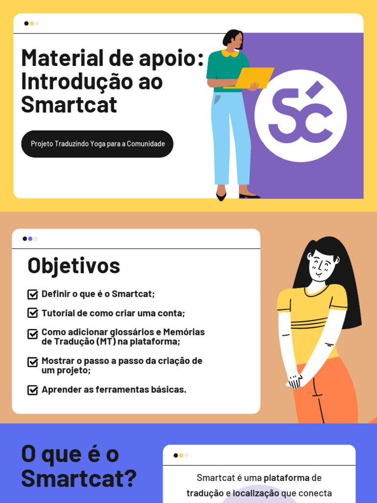 Introdução ao Smartcat: Guia Prático | PDF | Traduções | Informática