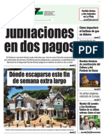 Jubilaciones en Dos Pagos: Dónde Escaparse Este Fin de Semana Extra Largo